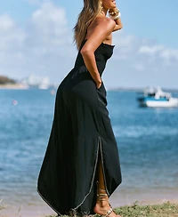 Cupshe Women's Off-the-Shoulder Zipper Closure Jumpsuit