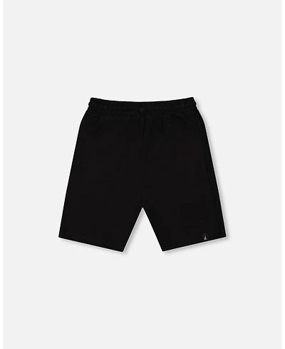 Deux par Big Boys Cotton Jersey Shorts