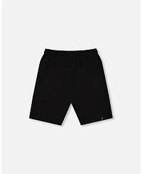 Deux par Big Boys Cotton Jersey Shorts