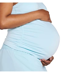 Motherhood Maternity Scoop Neck Racerback Active Tank with Support