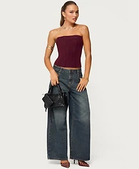 Edikted Women's Reed Sheer Mesh Corset