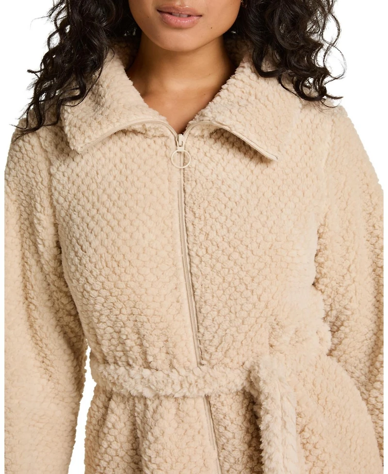 Hunkemoller Women's Robe Zip Up Fleece