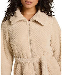 Hunkemoller Women's Robe Zip Up Fleece