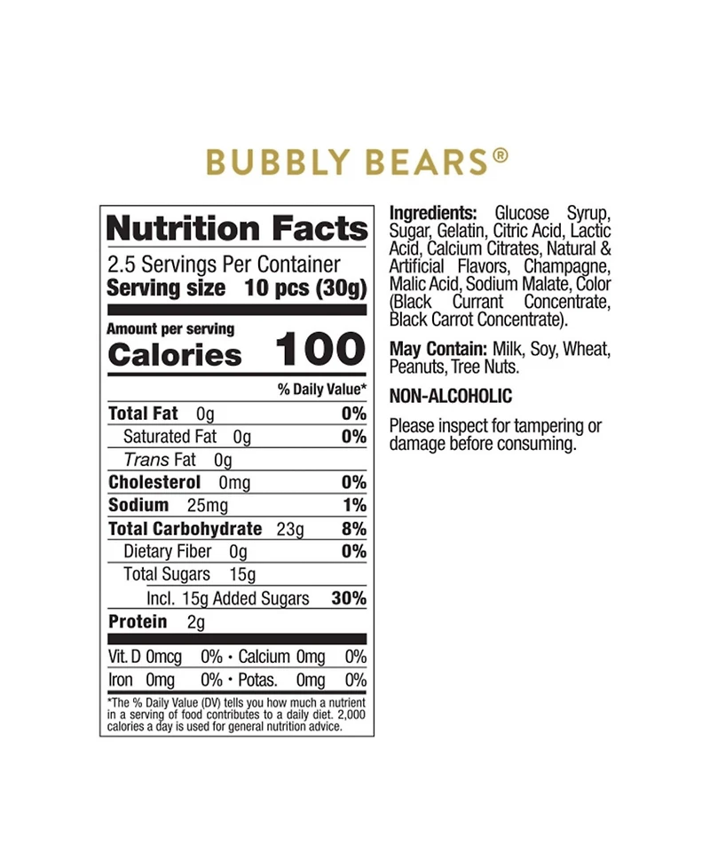 Sugarfina Spring Candy Bubbly Bears, 3-pc.