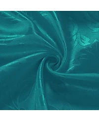 Olivia Gray 100% Polyester 200 Gsm Dyson Embossed Blackout Grommet Curtain Panel 54" x 84