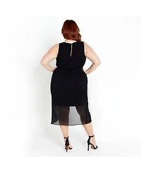 City Chic Women's Tie Dress