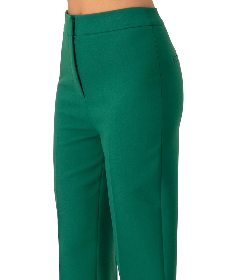 Ivonne Women's Tailored Straight-Leg Trousers
