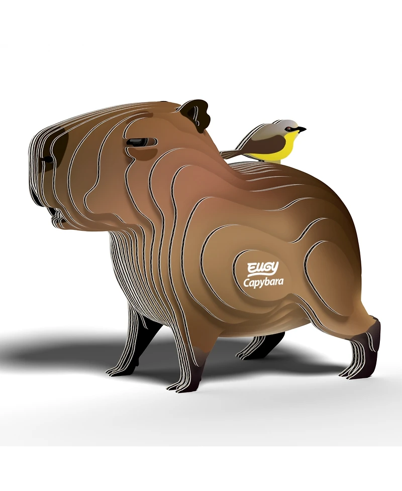 Eugy Capybara 3D Puzzle