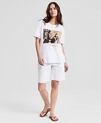 And Now This Women's Gilmore Girls Graphic-Print Crewneck T-Shirt, Macy's Exclusive