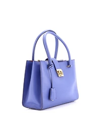 Pre-Owned Salvatore Ferragamo Small Gancio Lock Tote Leather