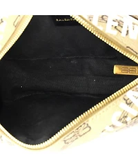 Pre-Owned Balenciaga Small Signature Camera Bag Bb Monogram Coated Canvas
