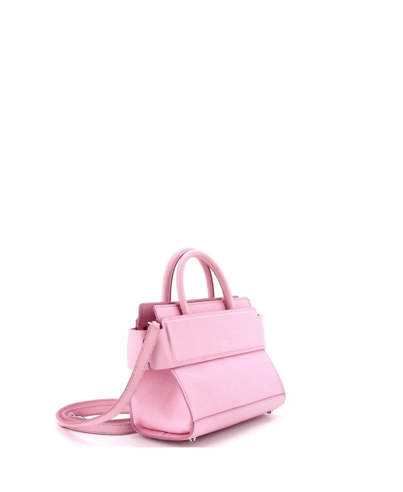 Pre-Owned Givenchy Mini Horizon Satchel Leather