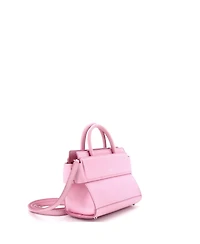 Pre-Owned Givenchy Mini Horizon Satchel Leather