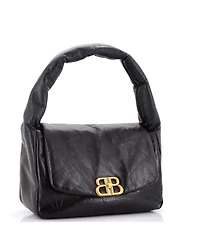 Pre-Owned Balenciaga Large Monaco Sling Bag Padded Leather