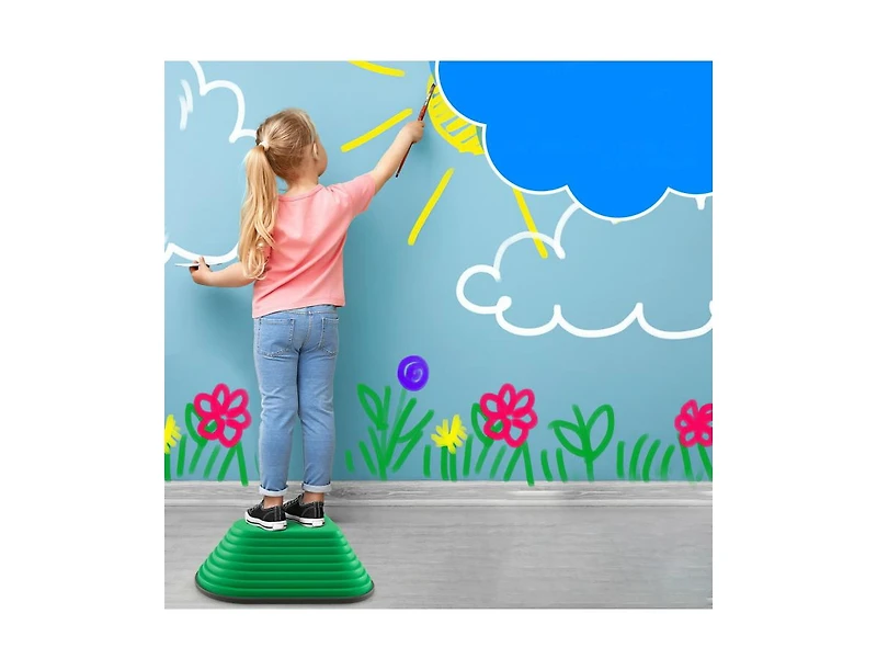 Slickblue 11-Piece Kids Stepping Stones Stackable Balance Blocks