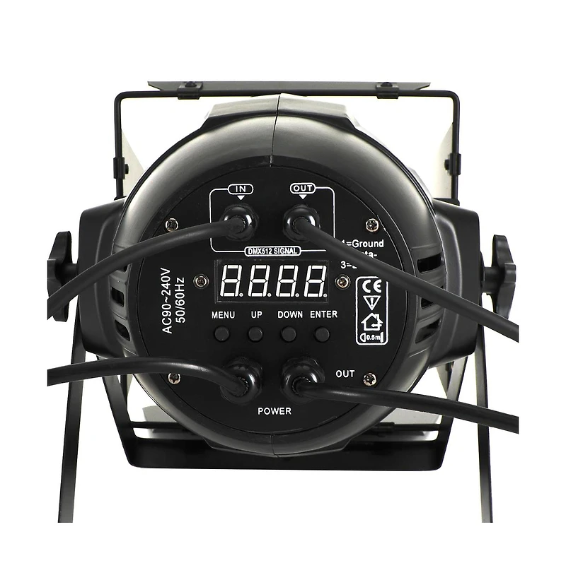 Artudatech 110W Stage & Studio Par Light with 54 LEDs, Adjustable Cool/Warm White, Dmx Control