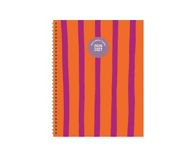 Tf Publishing Paper Goods July 2026 - June 2027 Statement Stripe Large Weekly Monthly Planner