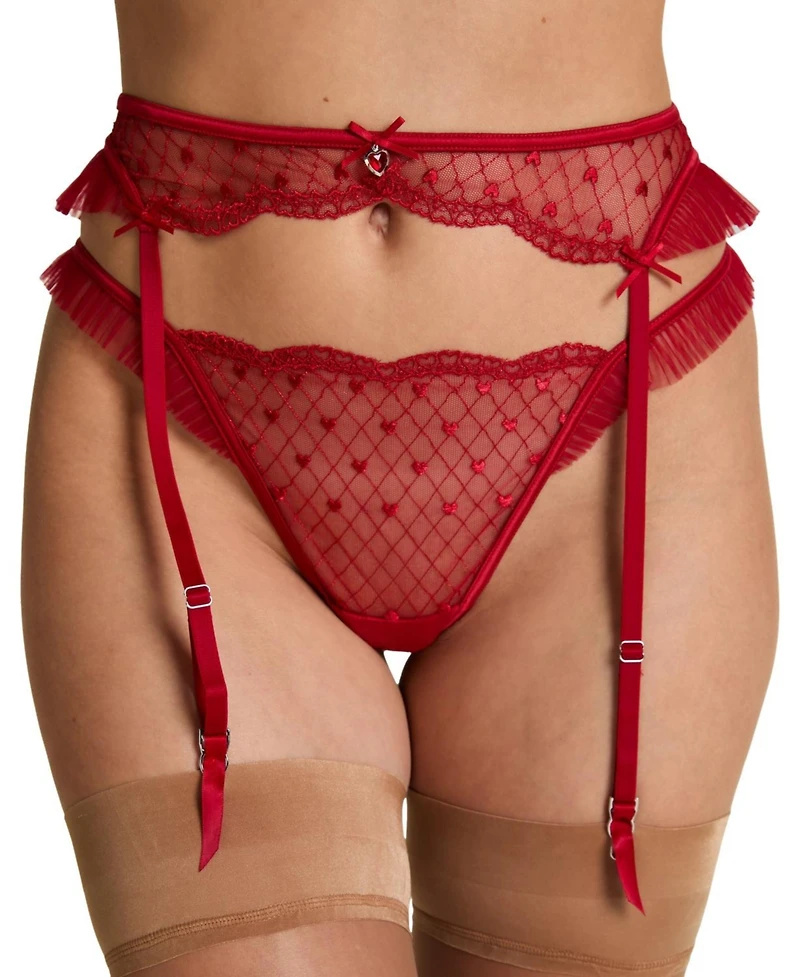 Hunkemoller Women's Cordelie Suspenderbelt