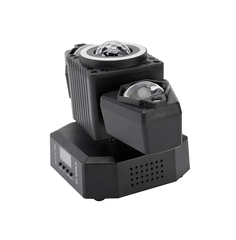 Artudatech 5-in-1 Rotating Disco Ball Light with Rgbw, Laser, Strobe & Dmx Control