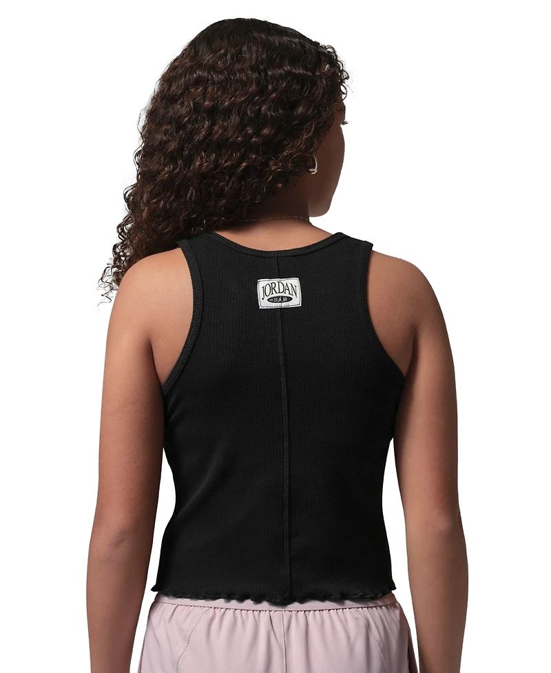 Jordan Girls' 7-16 Flower of Friendship Scoop Neck Tank Top