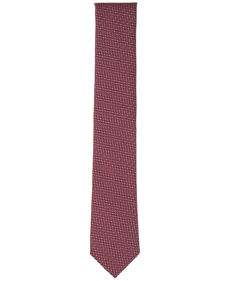 Alfani Men's Renato Geometric Pattern Slim Tie, Macy's Exclusive