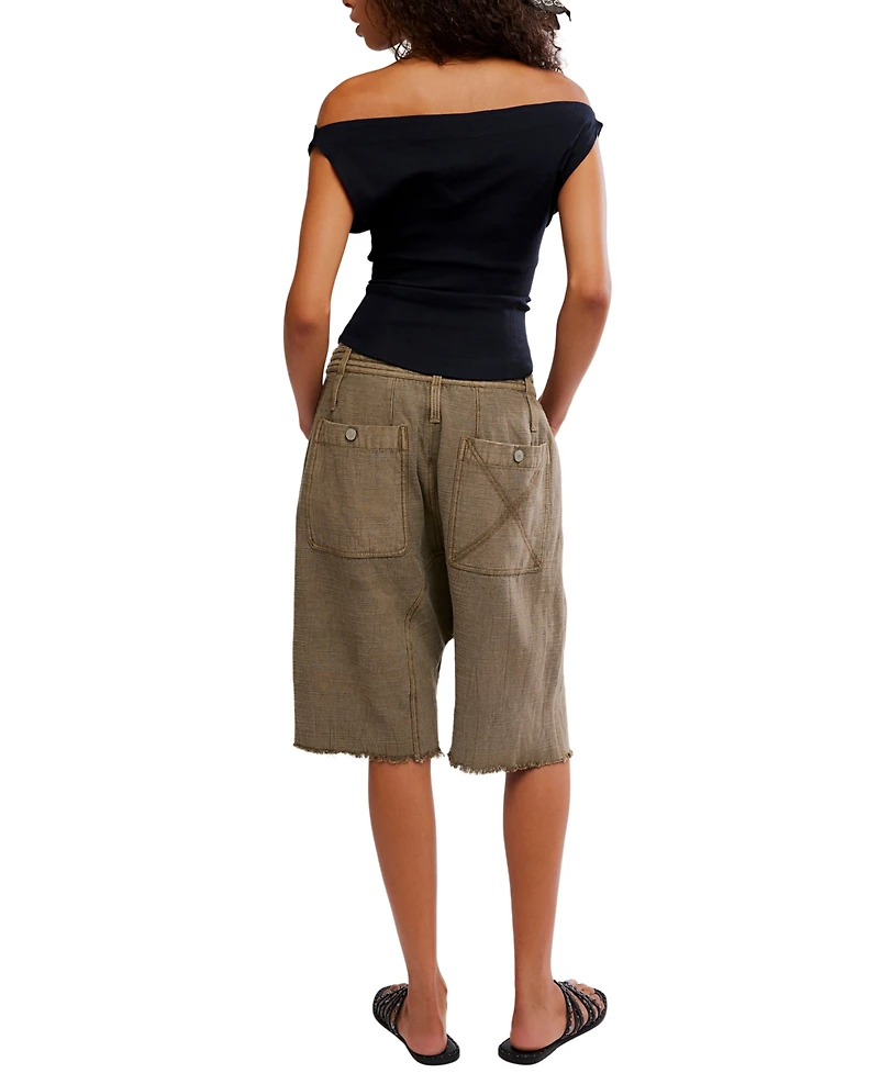 Free People Women's Sleeveless Off-The-Shoulder Harper Top