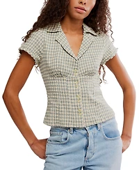 Free People Women's Camp Crush Collared Shirt