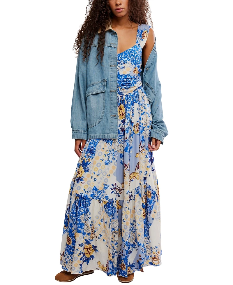 Free People Women's Sasha Sleeveless Scoop Neck Maxi Dress