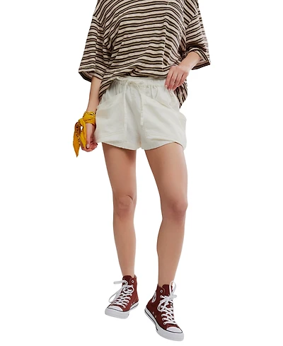 Free People Women's Good Fortune Pull-On Shorts