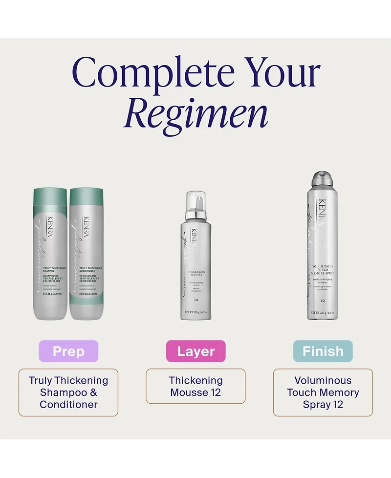 Kenra Professional Platinum Truly Thickening Conditioner, 8.5 oz.