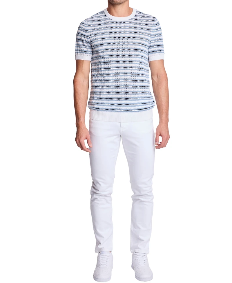 Paisley & Gray Men's Stripe Crewneck T-Shirt