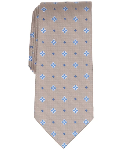 Club Room Men's Classic Tehama Neat Floral Tie, Macy's Exclusive