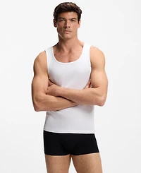 Hugo Boss Men's Rib Vest, 3-Pack