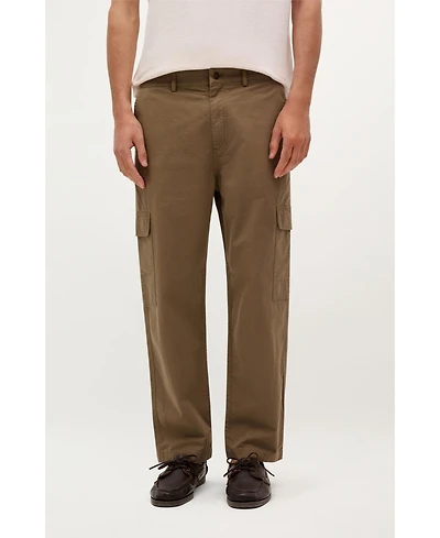 Scalpers Men's Cargo Linen Pants