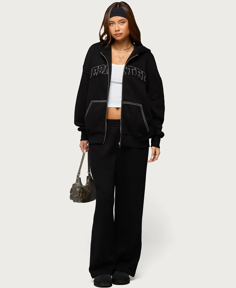 Edikted Womens Forever Oversized Hoodie