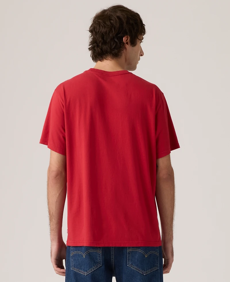 Levi's Men's Relaxed Fit Box Tab Logo Crewneck T-shirt