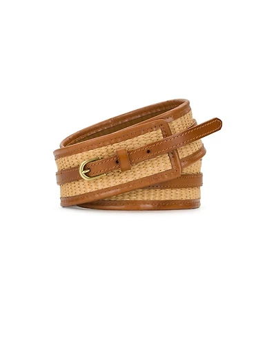 Patricia Nash Arras Spring Wicker Belt