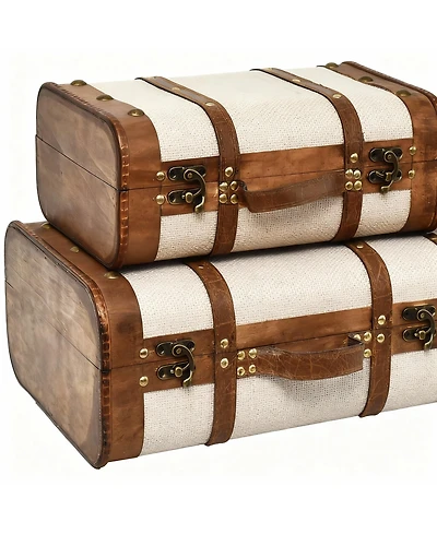 Yigii Vintage Suitcase Set