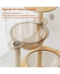 Zeus & Ruta 59" Modern Cat Tower