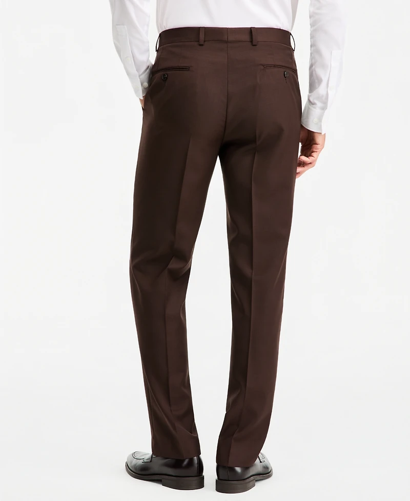 Michael Kors Men's Classic-Fit Wool-Blend Suit Separate Pants