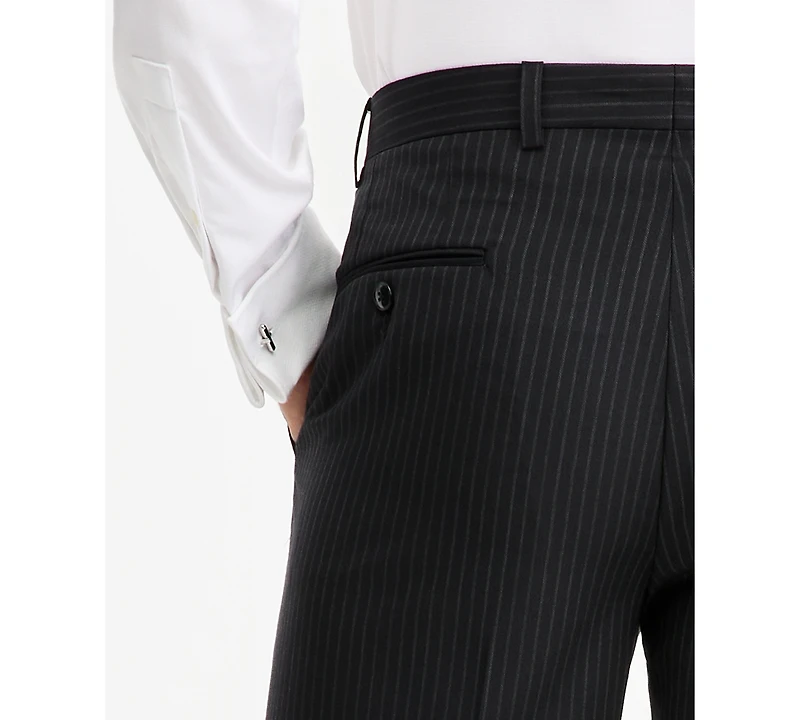 Michael Kors Men's Classic-Fit Pinstripe Wool-Blend Suit Separate Pants