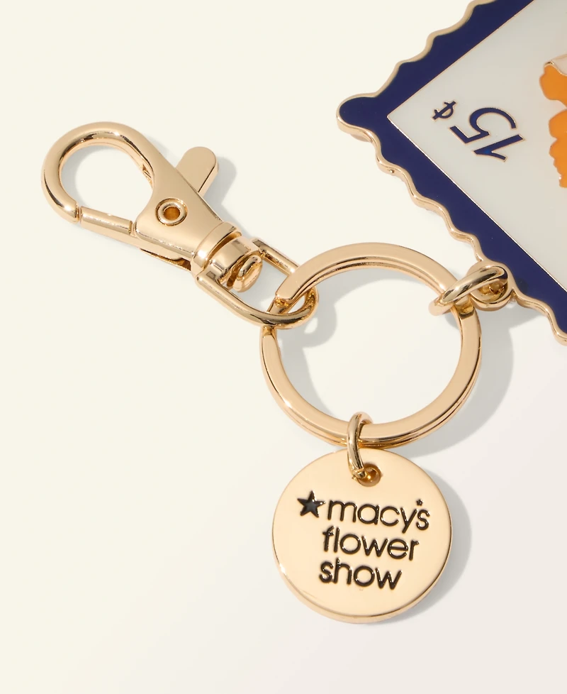 Macy's Flower Show Poppy Enamel Bag Charm, Macy's Exclusive