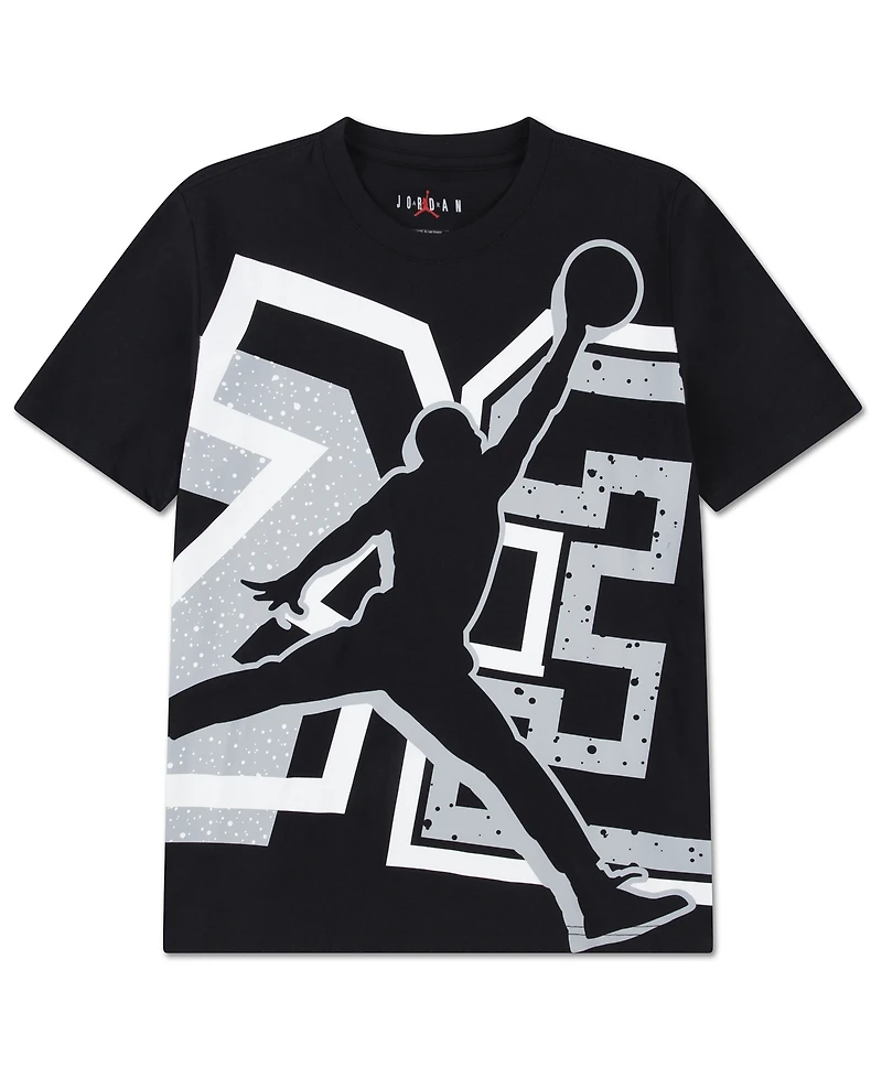 Jordan Boys' 8-20 Split 23 Graphic Crewneck T-Shirt