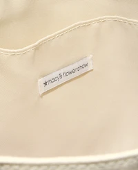 Macy's Flower Show U.s. Flower Map Farmers Market Tote Bag, Macy's Exclusive