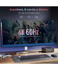 Acemagic AM06 Pro Amd Ryzen7 7730U Mini Pc,32GB Ram + 1TB Ssd