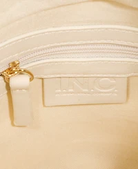 I.n.c. International Concepts Shell Embellished Straw Bucket Bag, Macy's Exclusive