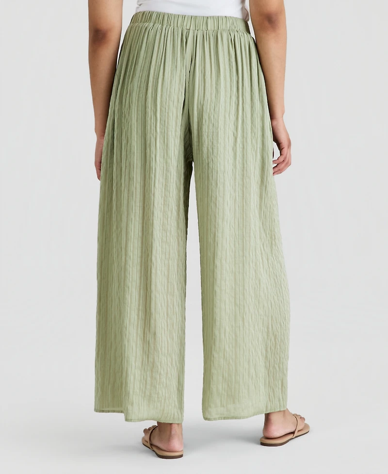 And Now This Women's Satin Pull-On Wide-Leg Pants, Macy's Exclusive