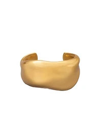 Donna Karan Gold-Tone Drama Molten Cuff Bracelet