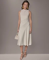 Donna Karan New York Women's Mock Neck Dress
