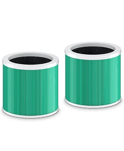 Chivalz Air Purifier Replacement Filter 2 Pack, H13 Ture Hepa Filter for 1800 Air Purifer, Efficiency Activated Carbon - Original Version